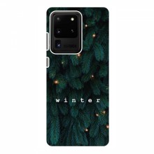 Новогодние, Праздничные Чехлы для Samsung Galaxy S20 Ultra - 2024 год Winter - купить на Floy.com.ua