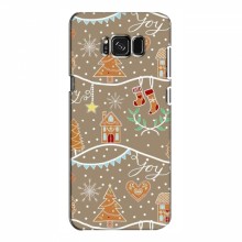 Новогодние, Праздничные Чехлы для Samsung S8, Galaxy S8, G950 - 2024 год