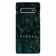 Новогодние, Праздничные Чехлы для Samsung S10 Plus - 2024 год Winter - купить на Floy.com.ua