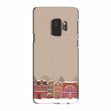 Новогодние, Праздничные Чехлы для Samsung S9 - 2024 год Зимний город - купить на Floy.com.ua