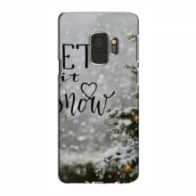 Новогодние, Праздничные Чехлы для Samsung S9 - 2024 год Let it snow - купить на Floy.com.ua