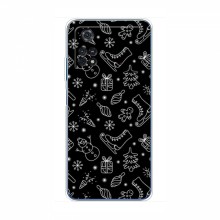 Новогодние, Праздничные Чехлы для Xiaomi POCO M4 Pro 4G - 2024 год Новогодний фон - купить на Floy.com.ua