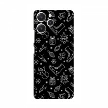 Новогодние, Праздничные Чехлы для Xiaomi POCO М6 Pro (5G) - 2024 год Новогодний фон - купить на Floy.com.ua