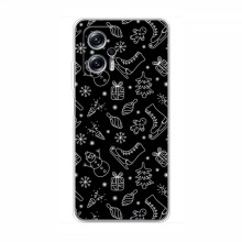 Новогодние, Праздничные Чехлы для Xiaomi POCO X4 GT - 2024 год Новогодний фон - купить на Floy.com.ua