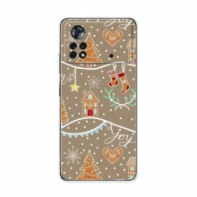 Новогодние, Праздничные Чехлы для Xiaomi POCO X4 Pro 5G - 2024 год Новогодние пряники - купить на Floy.com.ua