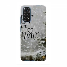Новогодние, Праздничные Чехлы для Xiaomi 12T Pro - 2024 год Let it snow - купить на Floy.com.ua