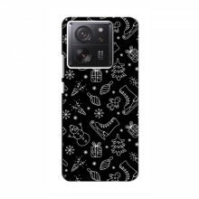 Новогодние, Праздничные Чехлы для Xiaomi 13T Pro - 2024 год Новогодний фон - купить на Floy.com.ua