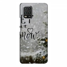 Новогодние, Праздничные Чехлы для Xiaomi Mi 10 Lite - 2024 год Let it snow - купить на Floy.com.ua