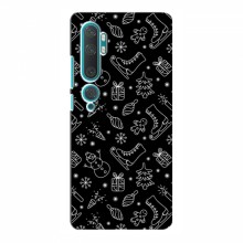 Новогодние, Праздничные Чехлы для Xiaomi Mi 10 Pro - 2024 год Новогодний фон - купить на Floy.com.ua