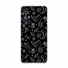 Новогодние, Праздничные Чехлы для Xiaomi Mi 10 Ultra - 2024 год Новогодний фон - купить на Floy.com.ua