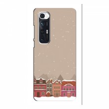 Новогодние, Праздничные Чехлы для Xiaomi Mi 10s - 2024 год Зимний город - купить на Floy.com.ua