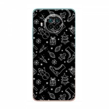 Новогодние, Праздничные Чехлы для Xiaomi Mi 10T Lite - 2024 год Новогодний фон - купить на Floy.com.ua