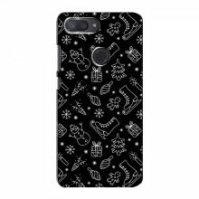 Новогодние, Праздничные Чехлы для Xiaomi Mi8 Lite - 2024 год Новогодний фон - купить на Floy.com.ua