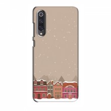 Новогодние, Праздничные Чехлы для Xiaomi Mi 9 SE - 2024 год Зимний город - купить на Floy.com.ua