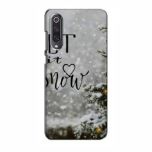 Новогодние, Праздничные Чехлы для Xiaomi Mi 9 SE - 2024 год Let it snow - купить на Floy.com.ua