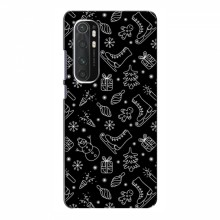 Новогодние, Праздничные Чехлы для Xiaomi Mi Note 10 Lite - 2024 год Новогодний фон - купить на Floy.com.ua