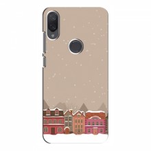 Новогодние, Праздничные Чехлы для Xiaomi Mi Play - 2024 год Зимний город - купить на Floy.com.ua