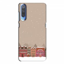 Новогодние, Праздничные Чехлы для Xiaomi Mi 9 - 2024 год Зимний город - купить на Floy.com.ua