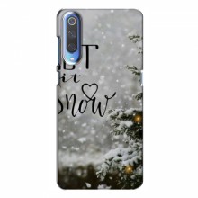 Новогодние, Праздничные Чехлы для Xiaomi Mi 9 - 2024 год Let it snow - купить на Floy.com.ua