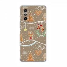 Новогодние, Праздничные Чехлы для Xiaomi POCO F4 GT - 2024 год Новогодние пряники - купить на Floy.com.ua