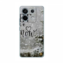 Новогодние, Праздничные Чехлы для Xiaomi POCO X6 5G - 2024 год Let it snow - купить на Floy.com.ua