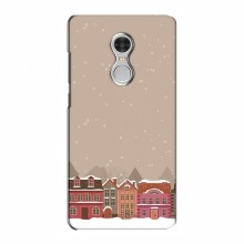 Новогодние, Праздничные Чехлы для Xiaomi Redmi 5 - 2024 год Зимний город - купить на Floy.com.ua