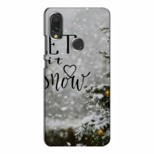 Новогодние, Праздничные Чехлы для Xiaomi Redmi 7 - 2024 год Let it snow - купить на Floy.com.ua