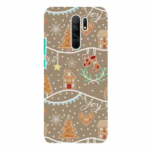 Новогодние, Праздничные Чехлы для Xiaomi Redmi 9 - 2024 год