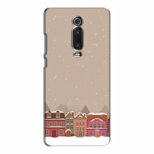Новогодние, Праздничные Чехлы для Xiaomi Mi 9T Pro - 2024 год Зимний город - купить на Floy.com.ua