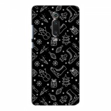 Новогодние, Праздничные Чехлы для Xiaomi Mi 9T Pro - 2024 год Новогодний фон - купить на Floy.com.ua