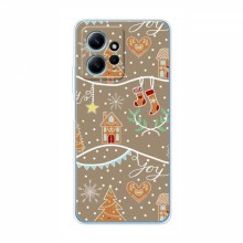 Новогодние, Праздничные Чехлы для Xiaomi Redmi Note 12 (4G) - 2024 год Новогодние пряники - купить на Floy.com.ua