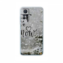 Новогодние, Праздничные Чехлы для Xiaomi Redmi Note 12 Pro (4G) - 2024 год Let it snow - купить на Floy.com.ua