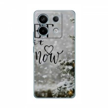 Новогодние, Праздничные Чехлы для Xiaomi Redmi Note 13 (4G) - 2024 год Let it snow - купить на Floy.com.ua
