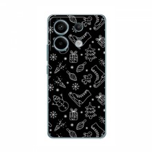 Новогодние, Праздничные Чехлы для Xiaomi Redmi Note 13 (4G) - 2024 год