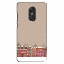 Новогодние, Праздничные Чехлы для Xiaomi Redmi Note 4X - 2024 год Зимний город - купить на Floy.com.ua