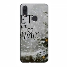 Новогодние, Праздничные Чехлы для Xiaomi Redmi Note 7 - 2024 год Let it snow - купить на Floy.com.ua