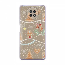 Новогодние, Праздничные Чехлы для Xiaomi Redmi Note 9T - 2024 год Новогодние пряники - купить на Floy.com.ua