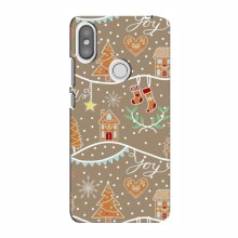 Новогодние, Праздничные Чехлы для Xiaomi Redmi S2 - 2024 год Новогодние пряники - купить на Floy.com.ua