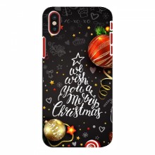 Рождественские Чехлы для iPhone X (VPrint) Елочка - купить на Floy.com.ua