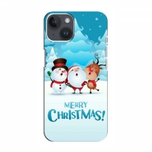 Рождественские Чехлы для iPhone 15 (VPrint)
