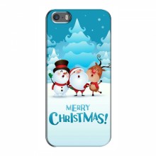 Рождественские Чехлы для iPhone 5 / 5s / SE (VPrint) - купить на Floy.com.ua