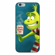 Рождественские Чехлы для iPhone 6 / 6s (VPrint) Зеленый Гринч - купить на Floy.com.ua