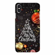 Рождественские Чехлы для iPhone Xs (VPrint) Елочка - купить на Floy.com.ua