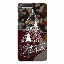 Рождественские Чехлы для Huawei Honor 8 (VPrint) Елочка узорная - купить на Floy.com.ua