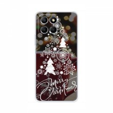Рождественские Чехлы для Huawei Honor X6a (VPrint) Елочка узорная - купить на Floy.com.ua