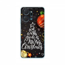 Рождественские Чехлы для Huawei Honor X7a (VPrint) Елочка - купить на Floy.com.ua