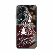 Рождественские Чехлы для Huawei Honor X7b (VPrint) Елочка узорная - купить на Floy.com.ua