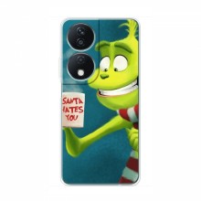 Рождественские Чехлы для Huawei Honor X7b (VPrint) Зеленый Гринч - купить на Floy.com.ua