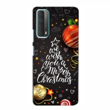 Рождественские Чехлы для Huawei P Smart 2021 (VPrint) Елочка - купить на Floy.com.ua