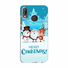 Рождественские Чехлы для Huawei P20 Lite (VPrint)